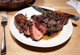 The Only Thing To Put On Your Steak Steak Sauce Steak And Mushrooms Food