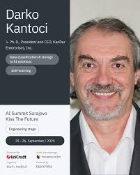 We are honored to welcome Ph.D. Darko Kantoci, President & CEO of KanDar  Enterprises, Inc., as a keynote speaker