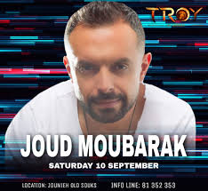 TROY Club ... Saturday Night ... 10 September ... Starting 12:30 am @  Jounieh Old Souk Starting 250.000 Open Bottle Bar Star Jood will be  performing live. Reserve your spots now on: