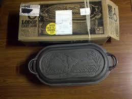 Vintage Lodge Cast Iron 10qt Sportsman Fish Fryer W Rare Flat Lodge Cast Iron Cast Iron Stove Cast Iron