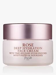 It's made with all natural ingredients at a fraction of the price of designer night creams. Fresh Rose Deep Hydration Face Cream 15ml