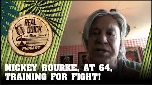 At 64, Mickey Rourke Training For New Fight In California