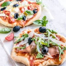 Mini Pizzas Au Jambon De Parme Recette Jambon De Parme Pizza Prosciutto Crudo