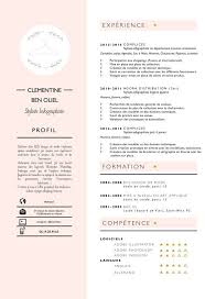 Cv Remis A Jour Illustrator Photoshop Fashion Designer Styliste Fashion Resume Creative Cv Resume Design