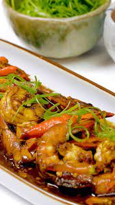 Udang Goreng Asam Video Recipe Video Steamed Fish Recipes Food Nyonya Food
