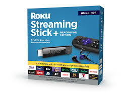 Additionally, the roku express does not have voice search on the remote control, it doesn't have the remote finder feature or a headphone jack, nor does it have an ethernet port or usb port. Roku Streaming Stick Headphone Edition Powerful And Portable Roku