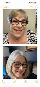 I am 71 years old🥰 . I have gone from looking like this to looking like  that. I would appreciate your opinions