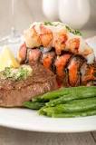 What is a good side dish for steak and lobster?
