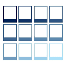 Polaroid Template Blue Color Woman Care Eye Png And Vector With Transparent Background For Free Download Polaroid Template Polaroid Frame Polaroid Frame Png