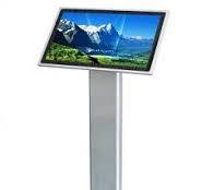 27 Inch Interactive All In One Touch Screen Podium Style Kiosks