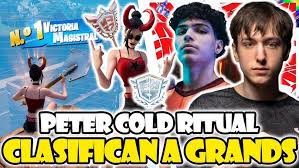 PETERBOT COLD Y RITUAL CLASIFICAN A LA GRAN FINAL FNCS🏆PRIMERA PARTIDA  PRIMERA WIN