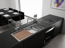 Double sinks are a great way to maximize kitchen space, since you can separate and wash dishes at the same time. Ruvati Develops New Versatile Workstation Kitchen Sink Residential Products Online