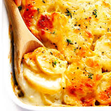 I've made scalloped potatoes but pretty typical recipe. Gimme Some Oven Scalloped Potatoes Facebook