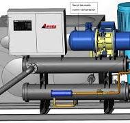 Semi Hermetic Air Cooled Screw Compressor Chiller R134a ...