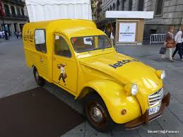 Letona Cacaolat 2cv Barcelona Spain Small Trucks Commercial Van Super Cars