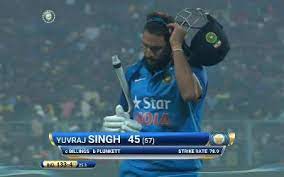 India vs england, 1st odi 2017: Ind Vs Eng 2017 3rd Odi Yuvraj Singh Wicket