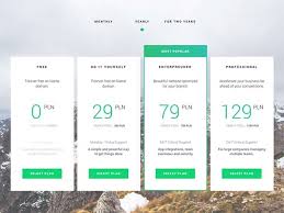 40 Pricing Table Design Ideas For Designers Naldz Graphics Pricing Table Webpage Design Table Design