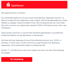 Never a solution always problems. Sparkasse E Mail Ihr Online Banking Wurde Deaktiviert Ist Phishing