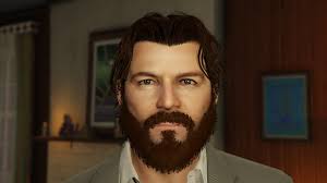 Better Michael De Santa " Dark Hair Update " (Face, Beard & Hair)