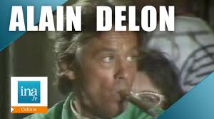 Alain Delon without a care in the world