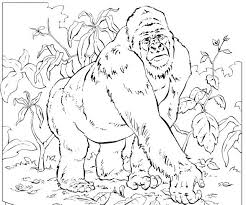 Help a child grow a creative mind with a big, fun, hand drawn gorilla coloring sheet for kids! Pin On Sensory Play