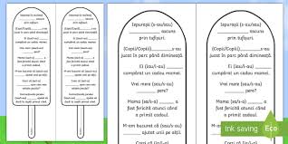 În primul caz avem verbul „a ieşi la modul indicativ, timpul perfect compus, persoana a treia plural. IngheÈ›ata Cu Ortograme FiÈ™Äƒ De Lucru Teacher Made