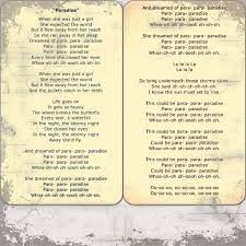 Coldplay Lyrics Paradise Coldplay Lyrics Lyrics Coldplay