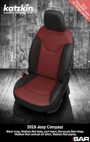 Black And Red Leather Car Interior Katzkin Custom Leather Auto Interiors Leather Seat Covers Leather Seat Covers Custom Car Interior Automotive Upholstery