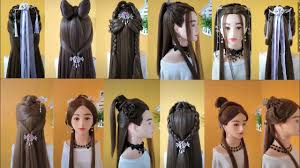 Xia ai feng displays her hair after washing. Top 12 Easy Chinese Old Traditional Hairstyles Tutorial Best Hairstyles Traditional Hairstyle Hair Styles Chinese Hairstyle