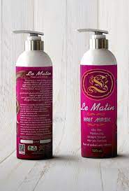 le matin hair musk with argan oil حمام كريم الصباح بزيت الاركان argan oil oils hand soap bottle