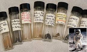 Maybe you would like to learn more about one of these? Rare Moon Dust Collected During Apollo 11 Mission Discovered In Californian Warehouse 43 Years After Being Abandoned Daily Mail Online
