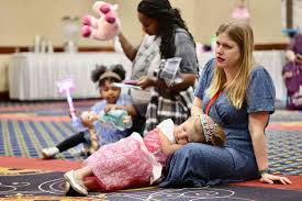 Event sparks joy in little girls
