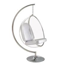 Just to be clear, exercise or fitness ball chairs are also called: Aarnio Acrylic Ball Chair Clear Event Trade Show Furniture Rental