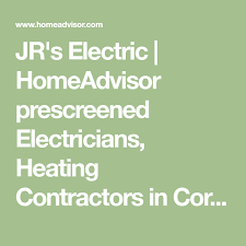 Jr S Electric Homeadvisor Prescreened Electricians Heating Contractors In Corinth Ny Electrician Contractors Electricity