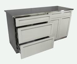 They make it easier for your staff to prepare a variety of dishes and maintain a smooth order service operation. White 3 Drawer Stainless Steel Outdoor Kitchen Cabinet W40053 4 Life Outdoor Inc