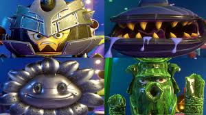 Pvz Garden Warfare 2 Armour Heroes Garden Ops Iron Citron Jade Cactus Metal Petal Youtube