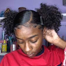 Stylesbytruth On Instagram Side Part Space Buns Song Scarred From Love Natural Hair Styles Easy Braided Hairstyles Easy Natural Hair Bun Styles