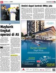 Buy our report for this company usd 19.95 most recent financial data: Destini Dapat Kontrak Rm95 Juta Klik