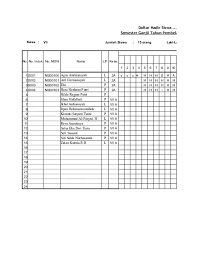 Siswa sebagai user bagi orang tua/wali. Xls Absensi Siswa Rekap Otomatis Semester Ganjil Yunadi Citalaksana Academia Edu