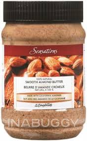 Sensations Butter Almond Natural Smooth 500g Freshco Toronto Gta Grocery Delivery Inabuggy
