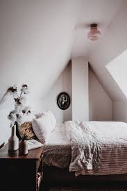 An A Frame Bedroom In Captains Cottage A Super Cosy Bolthole In Hobart Tasmania My Scandinavian Home Scandinavian Home Bedroom Frames