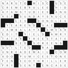 We are going to have to pick up the pace of activity around here if we are to get the job done. Monday March 9 2020 Diary Of A Crossword Fiend