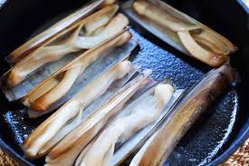 Razor Clam How To Cook Razor Clams Rasa Malaysia Cooking Chinese Dessert Clams