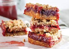 These Make A Great Breakfast Afternoon Snack Or Casual Dessert The Strawberry Jam May Also Be Exch Strawberry Jam Desserts Strawberry Recipes Strawberry Jam