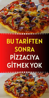 ev yapimi pizza tarifi artik disaridan pizza siparisi yok gurme tarif 2020 yemek tarifleri pizza yemek