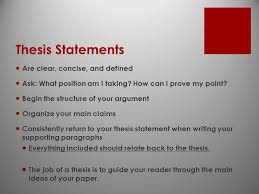 In the end, your mission is to reveal your position from the best side. Thesis One Sentence Statement Focus Of Your Argument Must Connect The What To Why How Example The Ability To Communicate Online Without Face Ppt Download