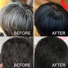 This will assure the hair is clean, but allow the oil in your scalp to create a protective barrier against irritation and staining. Black Hair Shampoo Natural Darkening Shampoo Permanent Black Hair Ginger Colouring Herbs Improves Follicle Root Growth Amazon De Beauty