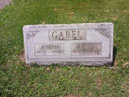 Joseph Gabel (1850-1936): homenaje de Find a Grave