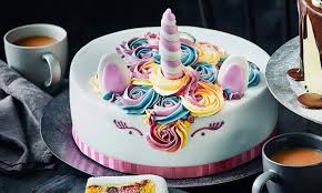 Birthday cake decorations asda ideas, little birthday cakes text1 source. Marks Spencer Has Released The Cutest Rainbow Unicorn Cake And It Serves 24 Hello