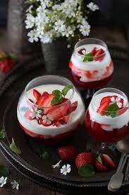 Berry Jelly Cream Simple Delicious With Agar Agar Recipe Cooking Recipes Desserts Berries Recipes Jelly Cream